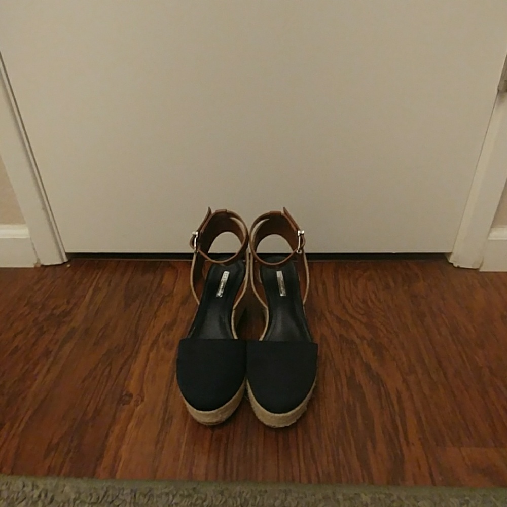 Women' Navy Blue Wedges